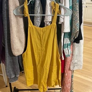 Billabong Sunflower Yellow Romper